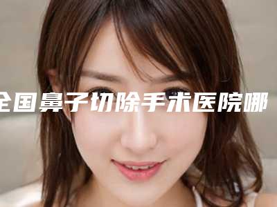 全国鼻子切除手术医院哪家好:鼻子切除手术医院top50强网友良心安利